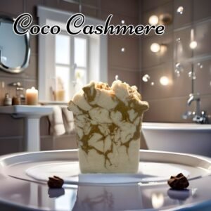 Coco Cashmere Luxurious Bar Soap, Handmade HP Soap