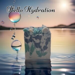 Hello Hydration Luxurious Bar Soap, Handmade HP Soap