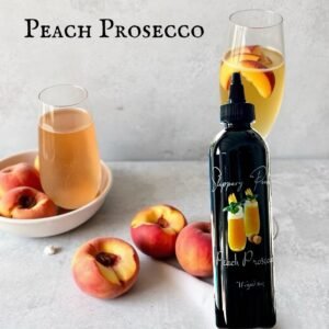 8oz Peach Prosecco Squeeze Wax