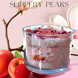12oz Peach Raspberry Magnolia Candle