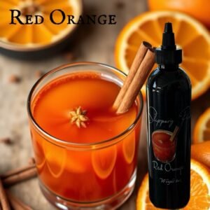 8oz Red Orange Squeeze Wax